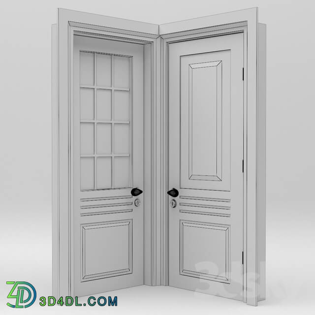 Doors - Whiter plastic door