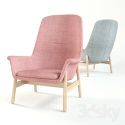 Arm chair - WEDBU High back armchair 