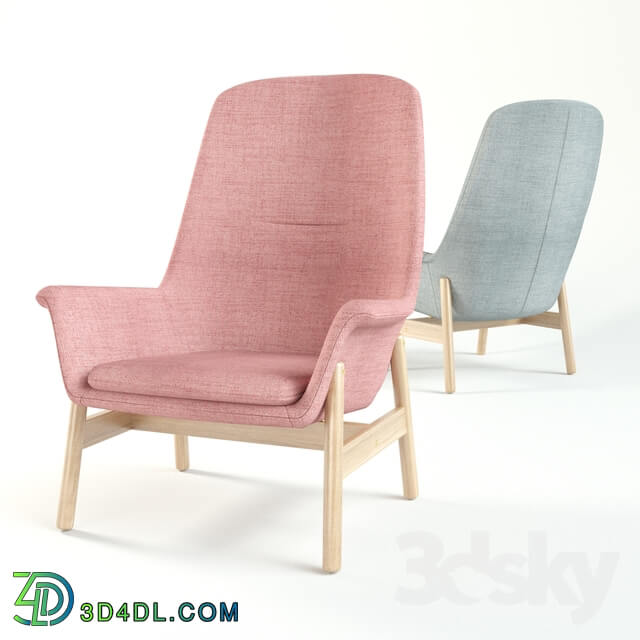 Arm chair - WEDBU High back armchair