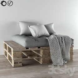 Other soft seating - Pallet sofa 
