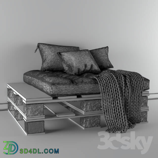 Other soft seating - Pallet sofa