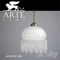 Ceiling light - Hanging lamp ARTE LAMP A3191SP-1AB 