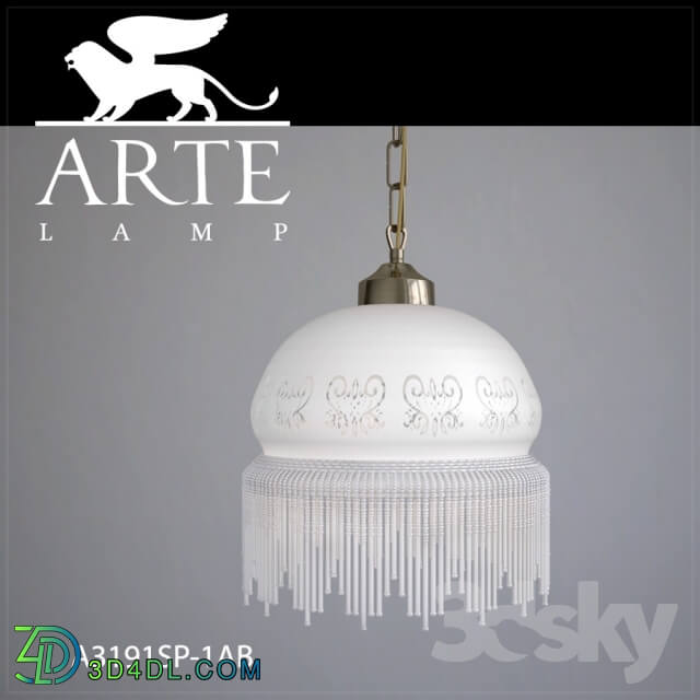 Ceiling light - Hanging lamp ARTE LAMP A3191SP-1AB