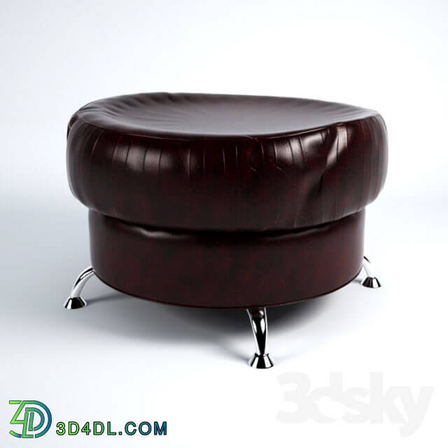 Other soft seating - leather pouf