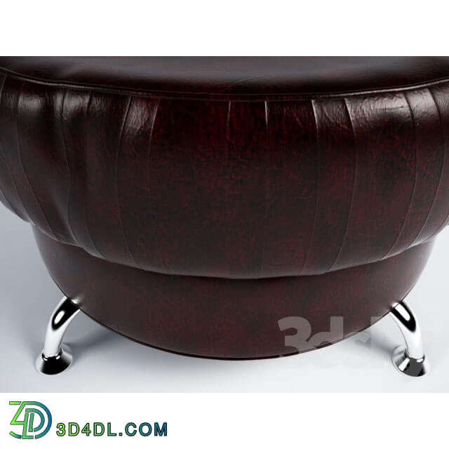 Other soft seating - leather pouf