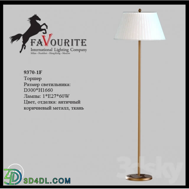Floor lamp - Favourite 9370-1F