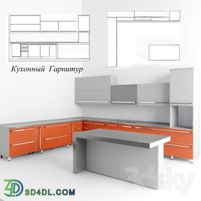 Kitchen - Kitchen set