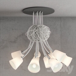 Ceiling light - Random cable lamp 