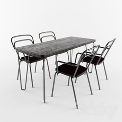 Table _ Chair - furniture 