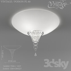 Ceiling light - Vintage _ Poison PL 60 