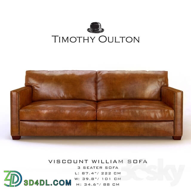 Sofa - Viscount William Sofa_ Sofa 3-seater