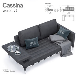 Sofa - Cassina_PRIVE_241 31_33 L 