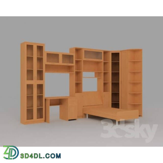 Wardrobe _ Display cabinets - Living room book