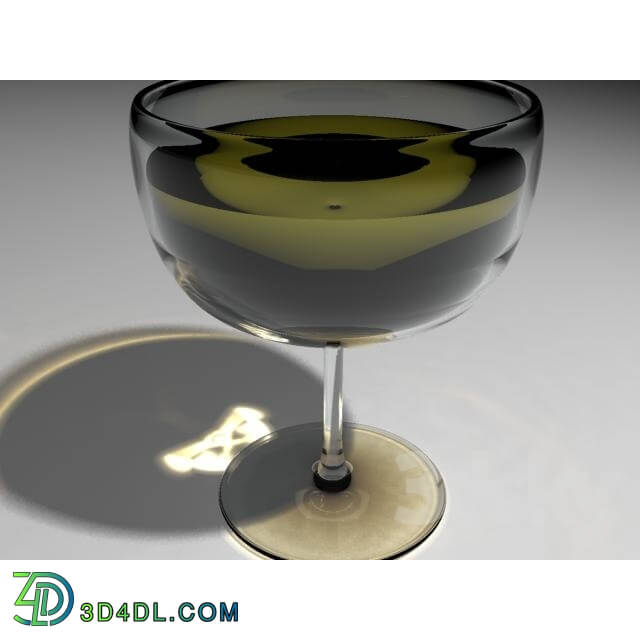 Tableware - a glass of champagne