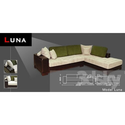 Sofa - Divan _ Luna _ 
