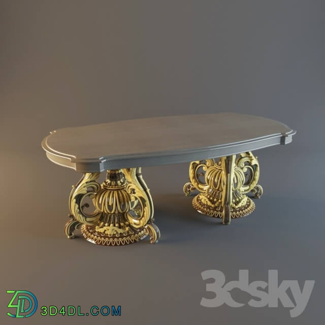 Table - Table in Baroque style