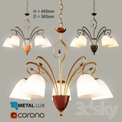 Ceiling light - Metal Lux classic collection 