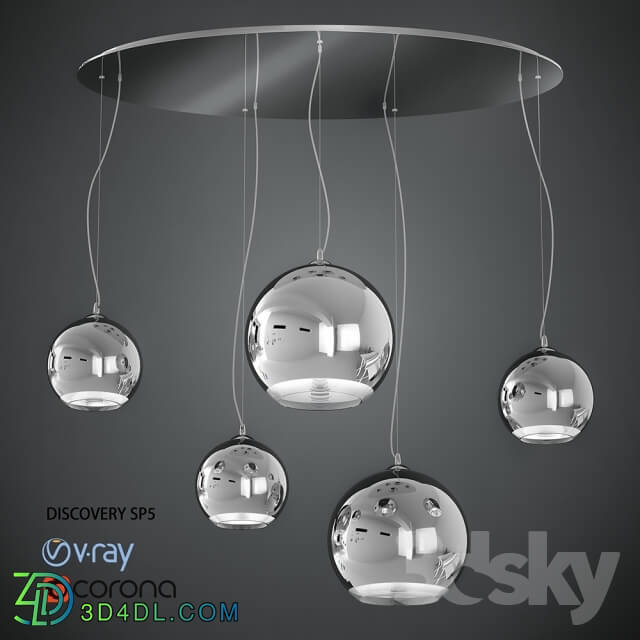Ceiling light - chandelier IDEAL LUX DISCOVERY