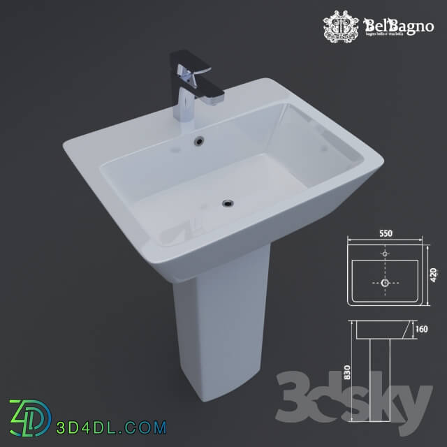 Wash basin - Sink BelBango MONTI