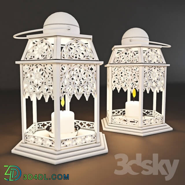 Other decorative objects - Lamps-candle