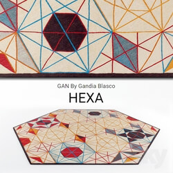 Carpets - Rug GAN By Gandia Blasco HEXA 