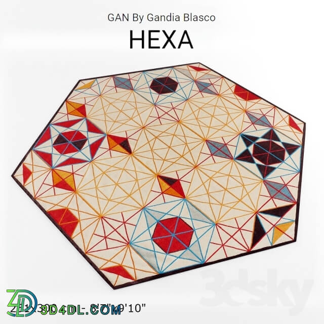 Carpets - Rug GAN By Gandia Blasco HEXA