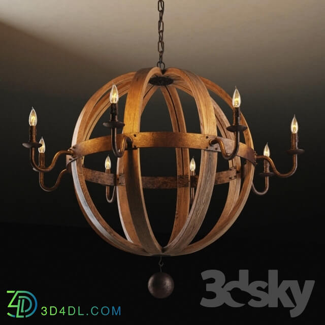 Ceiling light - GRAMERCY HOME - Chandelier CH029-8-LRR