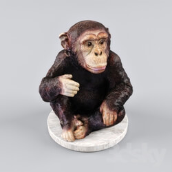 Other decorative objects - Decorative figurine chimpanzee 