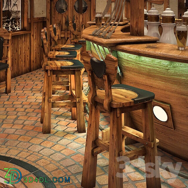 Chair - Barstool for bars and restaurants