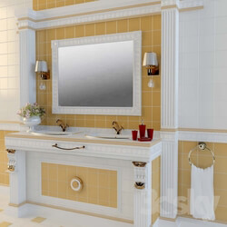 Bathroom furniture - Rakovnia with Versace tiles 