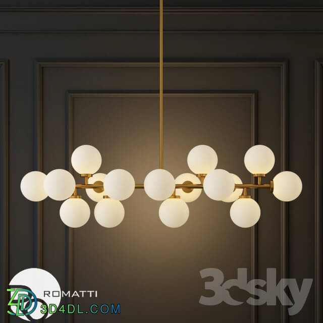 Ceiling light - HANGING LAMP THE MIMOSA PENDANT BY ATELIER ARETI