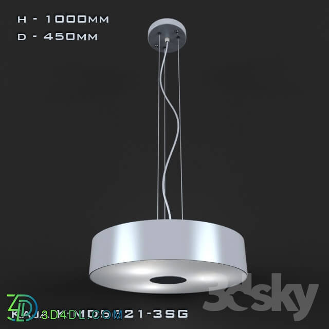 Ceiling light - Chandelier Kaja K-MD5621-3SG