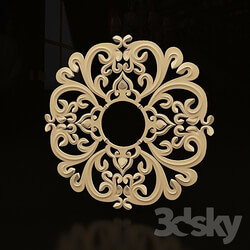 Decorative plaster - Rosette Ceiling 