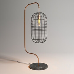 Table lamp - Table lamp Golden Cage 