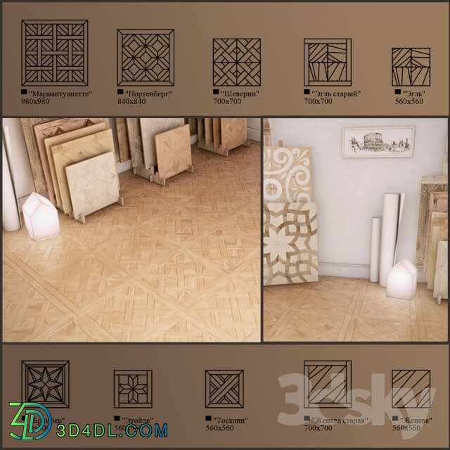 Other decorative objects - Parquet floor vol.07