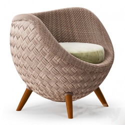 Arm chair - KENNETH COBONPUE - LUNA ARMCHAIR 