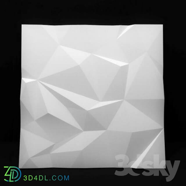 3D panel - 3D panel _quot_Frost_quot_