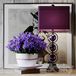 Decorative set - Purple set 
