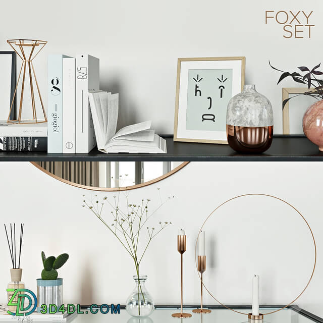 Decorative set - Decoration set fox