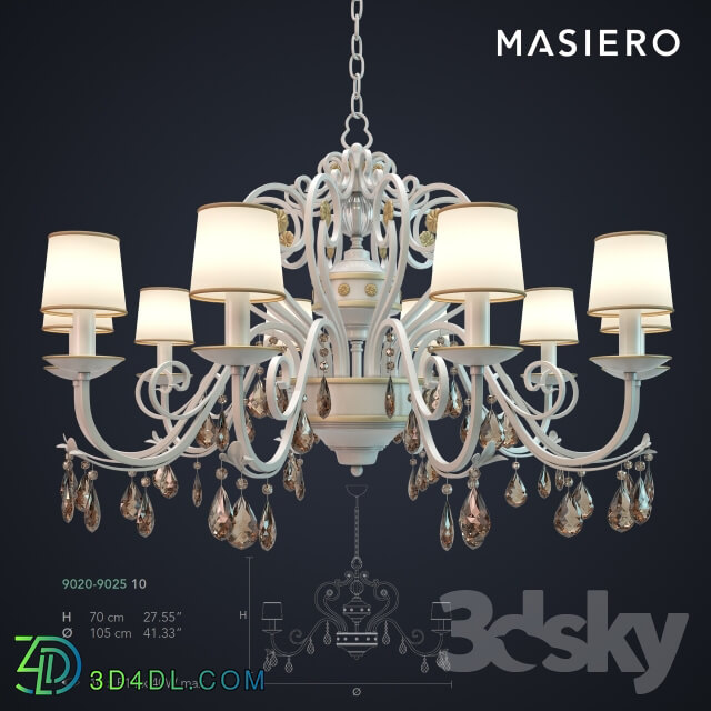 Ceiling light - Masiero Classica 9020-9025