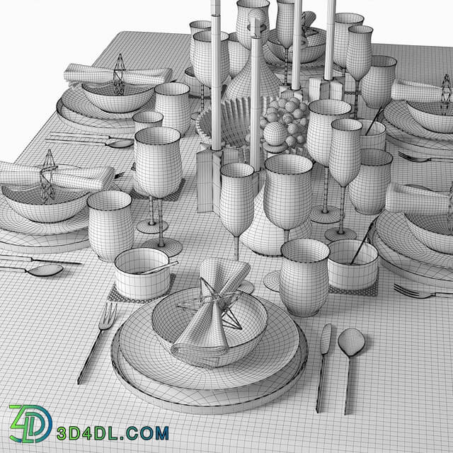 Tableware - table setting 05