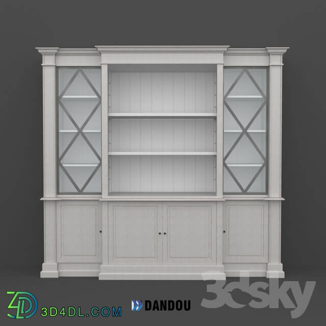 Wardrobe _ Display cabinets - Bookcase DCM17 factory Dandou