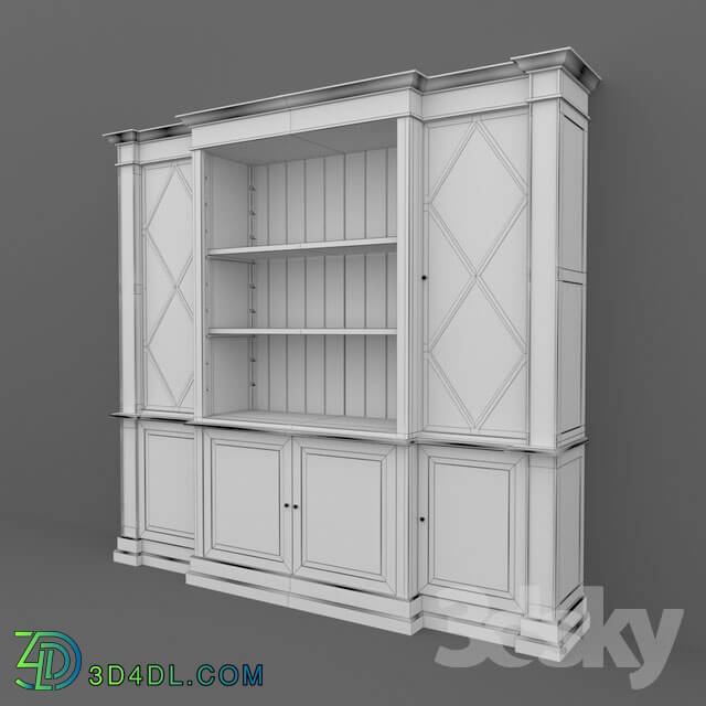 Wardrobe _ Display cabinets - Bookcase DCM17 factory Dandou