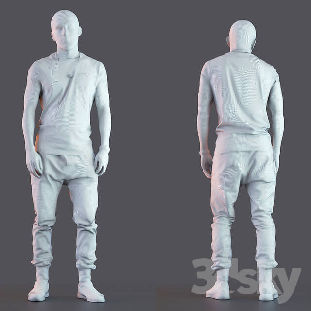 Creature - 3d scan man