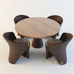 Table _ Chair - Pierantonio Bonacina _ CARABAO C.S1 