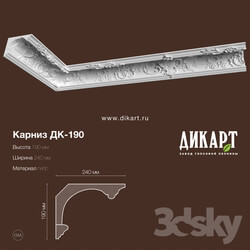 Decorative plaster - DK-190 190x240mm 