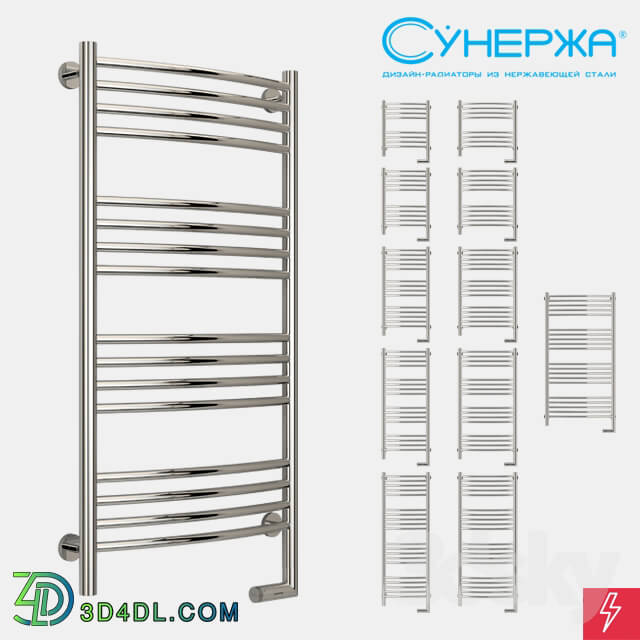 Towel rail - EW Sunerzha Bogema _arched_ 2.0 right