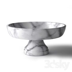 Tableware - French Kitchen Marble Fruit Bowl 