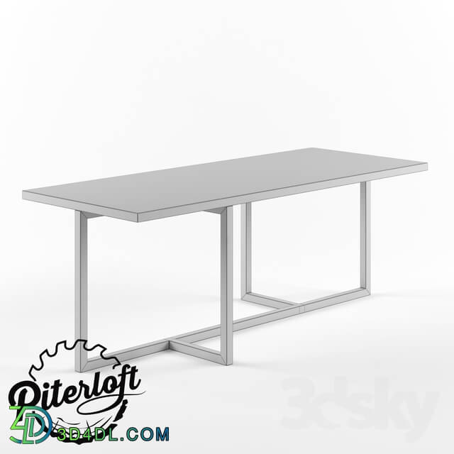 Table - Loft-style table _Dent_