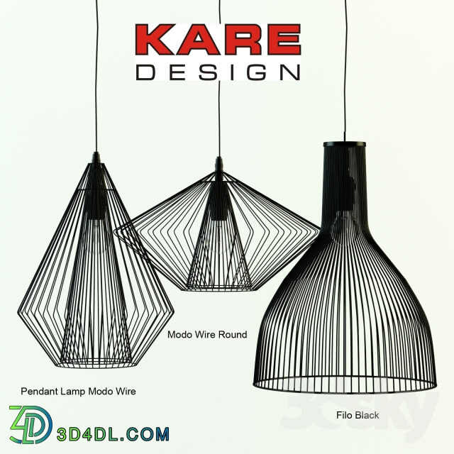 Ceiling light - Kare design